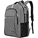 Travel Laptop Backpack with USB Charging Port, 17.3 Inch Water Resistant School Backpack Business Laptop Bag, TSA Friendly Computer Backpack Anti Theft Carry on Bookbags for Women Men, Grey
