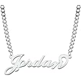 Custom Name Necklace Personalized 18K 