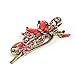 CAETLE Fashion Vintage Jewelry Crystal Butterfly Hair Clip E-for hair clips Beauty Tools