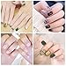 14 Sheets Full Wraps Nail Polish Stickers,Self-Adhesive Nail Art Decals Strips Manicure Kits Nail Art Designs