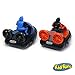 KidiRace Remote Control RC Bumper Cars - Set of 2 - with Rechargeable Batteries and 2 Wall Chargers