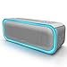 DOSS SoundBox Pro Wireless Bluetooth Speaker, 20W Speaker with Stereo Sound, Enhanced Bass, Stereo Pairing, Multiple LED Light, Long-Lasting Battery Life for Home, Backyard, Outdoors, Travel