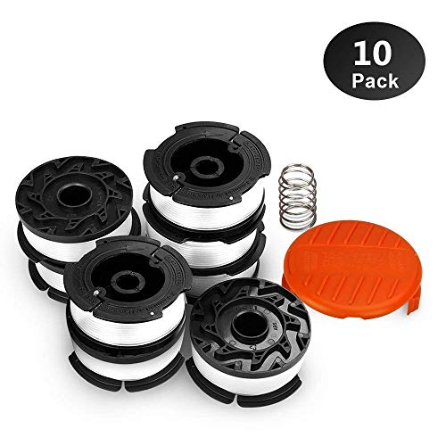 10 Pack String Trimmer Replacement Spool Weed Eater Cap Auto Feed