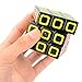 Twister.CK Cube Puzzle 3x3x3 Stickerless Magic Maze Cube,Smooth Corner Turning with New Anti-Pop Structure,Transparent Black with Vivid Colors,Perfect Gifts for Cube Teasers,100% Money Back Guarantee!