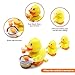 Yellow Duck Toys, Musical Toy Walking Singing Ducklings Following Mom Duck Play Drum Flashing LED Light Bump Go Wheel Gifts Baby Infants Toddlers Kids