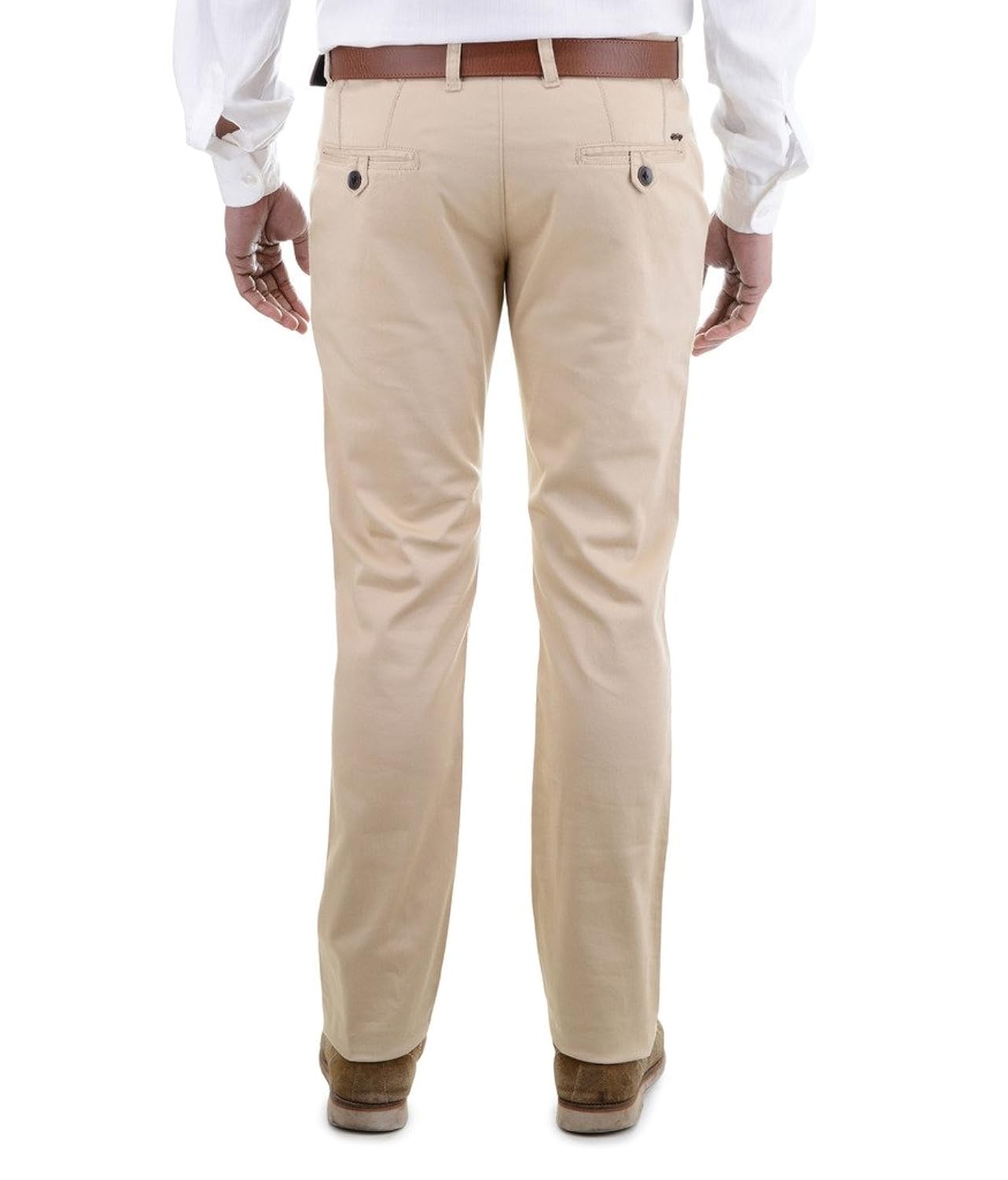 ben martin men's cotton regular fit trousers - combo of 2