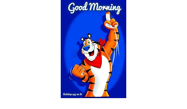 Divertido Tony The Tiger Good Morning – Imán para nevera con ...