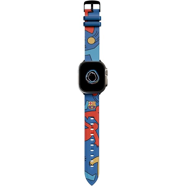 Amazon.com: OCPC FC Barcelona Genuine Leather Watch Band for Apple