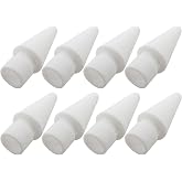 WELURE 8Pcs Replacement Tips Compatible for Logitech Crayon Digital Pencil - White Pencil Nibs