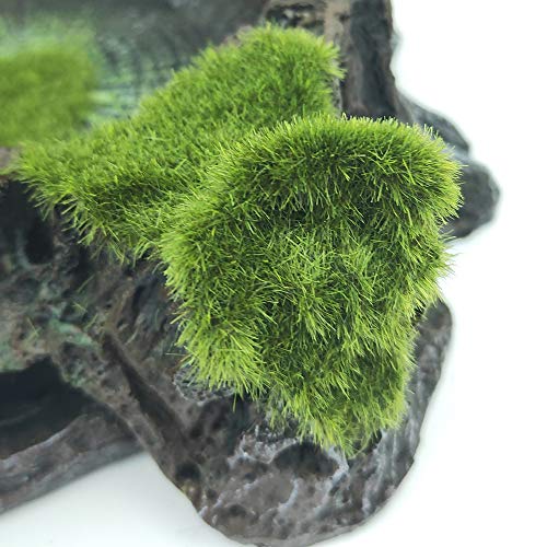 Chnee Plastic Reptile Tank Decor Resin Reptile Platform Artificial Tree Trunk Design Reptile Water Dish Water Bowl for Lizard, Gecko, Water Frog, Other Reptile