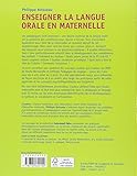 Image de enseigner la langue orale en maternelle