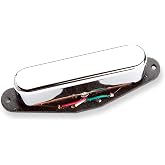 Seymour Duncan Vintage Stack Tele - Neck - Chrome - Electric Guitar Pickup | Vintage Stack Tele neck tone delivers classic chime and bite without single-coil hum. Made for Country, Blues and Rock.