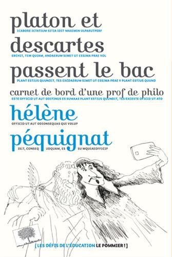 Platon et Descartes passent le bac