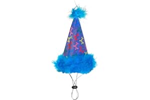 Huxley & Kent Pet Party Hat | Balloon Doggy (Small) | Birthday Hat for Dogs and Cats | Adjustable Strap for Comfort and Stability | Perfect for Birthday Party, Adoption Celebration or Gotcha Day