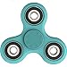 The Anti-Anxiety 360 Spinner Helps Focusing Fidget Toys [Glow in the Dark] Premium Quality EDC Focus Toy for Kids & Adults - Best Stress Reducer Relieves ADHD & Boredom Ceramic Cube Bearing Blue