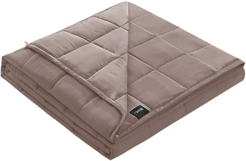 ZonLi Breathable Bamboo Weighted Blanket for Adults Women, Men
