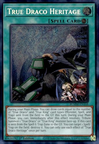 True Draco Heritage - BLMM-EN168 - Secret Rare - 1st Edition at Amazon