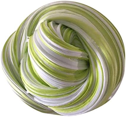 Slime, WONOUS Multicolor Clay Safe Nontoxic Soft Fluffy Floam Stress Relief No Borax Kids Toy Sludge Toy (S)