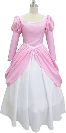 Amazon 人魚姫 マーメイド プリンセス 童話 ワンピース ドレス コスチューム 大人 レディース L コスプレ 仮装 通販