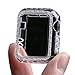 GHIJKL Case Compatible Apple Watch 3 2 38mm, Bumper Accessories Ultra Slim Protector Cover Apple Watch Series 3 Series 2, Crystal Clear