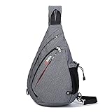 Anyhow Canvas Sling Backpack Chest Bag Crossbody Bag Travel Fashion Laptop Daypack