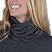 MERIWOOL 100% Merino Wool Ski Neck Gaiter Winter Neck Warmer for Women and Men