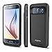 Galaxy S6 Battery Case, FOSTO Ultra Slim Portable Charger Galaxy S6 Charging Case(Not Fit Galaxy S6 Edge),3500mAh External Rechargeable Protective Power Bank for Samsung Galaxy S6 (black)