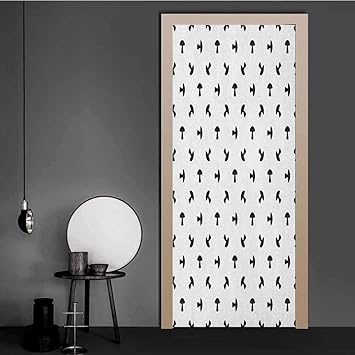 picture Diy Mushroom Wall Decor mushroom wall decals stylized modern