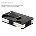 Minimalist Wallet Carbon Fibre, Elivebuy Small Slim Wallet & RFID Blocking Front Pocket Wallet，Thin Money Clip Wallets for Men Women and Boys