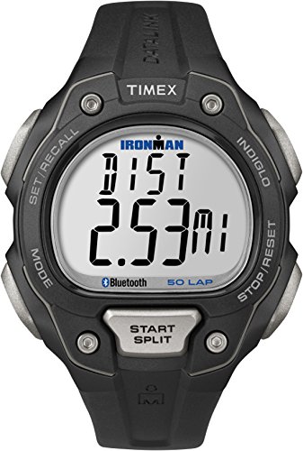 Timex Men's TW5K86500F5 Ironman Classic 50 Move + Watch with Black Resin Band