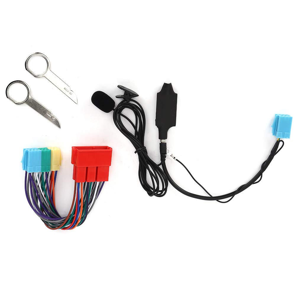 Bluetooth Audio Adapter EVGATSAUTO, Aux Adapter Cable for Car Stereo with Speaker Replacement for 8L 8P A4 B5 B6 B7 A6