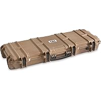 HQ ISSUE Tactical Rifle Case Hard with Foam, Gun Cases for Rifles TSA Approved