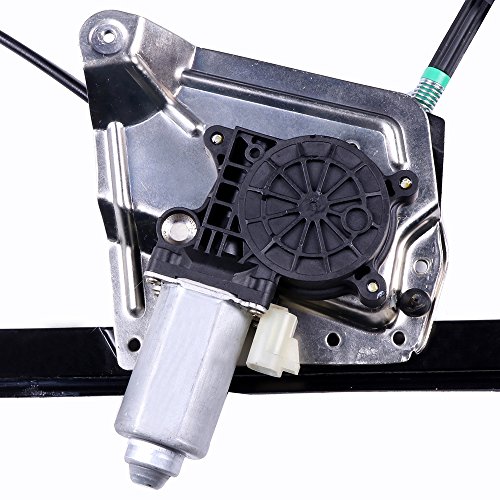 SCITOO Power Window Lift Regulator High Performance Automotive Replacement Parts 2002-2007 Buick Rendezvous 2001-2005 Pontiac Aztek Front Left Driver Side Motor
