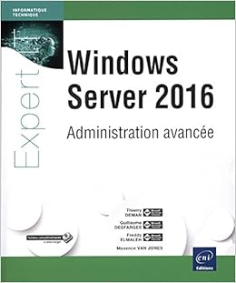 Amazonfr Windows Server 2016 Administration Avancée