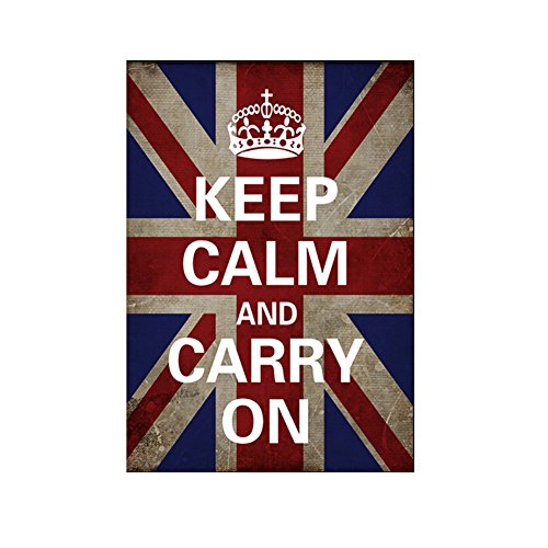 Juanya inspirational canvas prints wall art - keep calm…