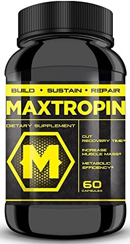 MAXTROPIN - Increase Muscle Mass, Cut Recovery Time, Explosive Workouts! (1 Bottle)