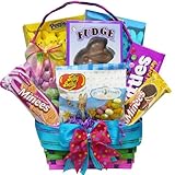 Bunny Treats Chocolate and Candy Easter Gift Basket