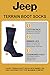 3 pairs Men's Jeep Terrain walking hiking Cushioned Boot Socks Grey 7-12 us