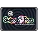 Swipple Pops Petite Swirl Ripple Lollipops - 60-Piece Tub (Rainbow)