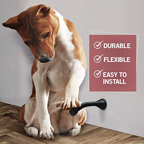 Doorstopper | Oil Rubbed Bronze Black Door Stop 15 Pack - Home & Office| Child and Pet Friendly Tool with 3.1-Inch Flexible Spring Design | Ideal for Wall and Door Protection
