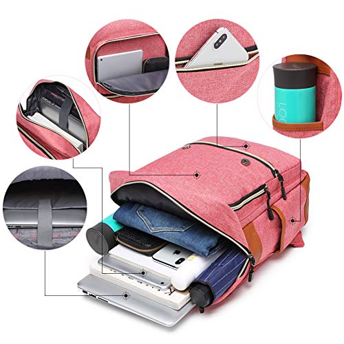Ronyes Unisex College Bag Fits up to 15.6’’ Laptop Vintage Casual