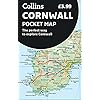 Collins Cornwall Pocket Map: The Perfect Way to Explore Cornwall Landkaart – Gevouwen Kaart, 7 maart 2019