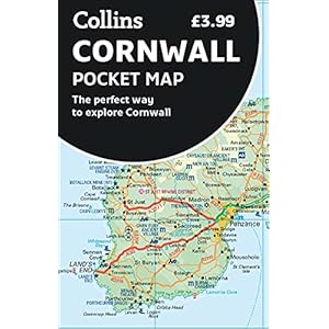 Collins Cornwall Pocket Map: The Perfect Way to Explore Cornwall Landkaart – Gevouwen Kaart, 7 maart 2019