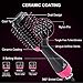 Hair Dryer Brush, ALWOA One Step Hair Dryer & Volumizer, 3-in-1 negative ion Straightening Brush Salon and Curly Hair Comb Reduce Frizz and Static 