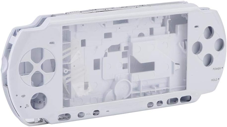 Full Housing Case for PSP 3000, Replacement Game Console Shell Cover Repair Parts for PSP 3000(Black): Electronics