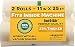 11" x 25' Rolls (Fits Inside Machine) - 2 Pack (50 feet total) OutOfAir Vacuum Sealer Rolls. Works with FoodSaver Vacuum Sealers. 33% Thicker, BPA Free, FDA Approved, Sous Vide, Commercial Grade