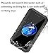iPhone 7 Case, AICase Shockproof Dustproof Waterproof Heavy Duty Gorilla Glass Luxury Aluminum Alloy Metal Protective Military Protector Skin Bumper Cover Shell Case for Apple iPhone 7 (Black)