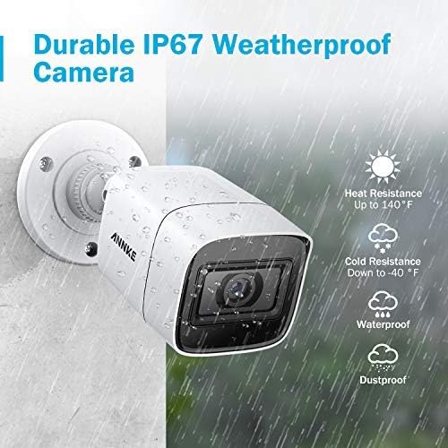 ANNKE Kit de Seguridad 4K Cámara 