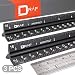 12-Inch Architectural Scale Ruler Set (Imperial) | Laser-Etched Aluminum Triangular Drafting Tool for Blueprints | Standard Metal Ruler Included