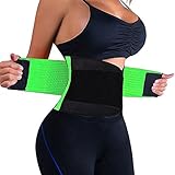 VENUZOR Waist Trainer Belt for Women - Waist Cincher Trimmer - Slimming Body Shaper Belt - Sport Girdle Belt (UP GRADED)